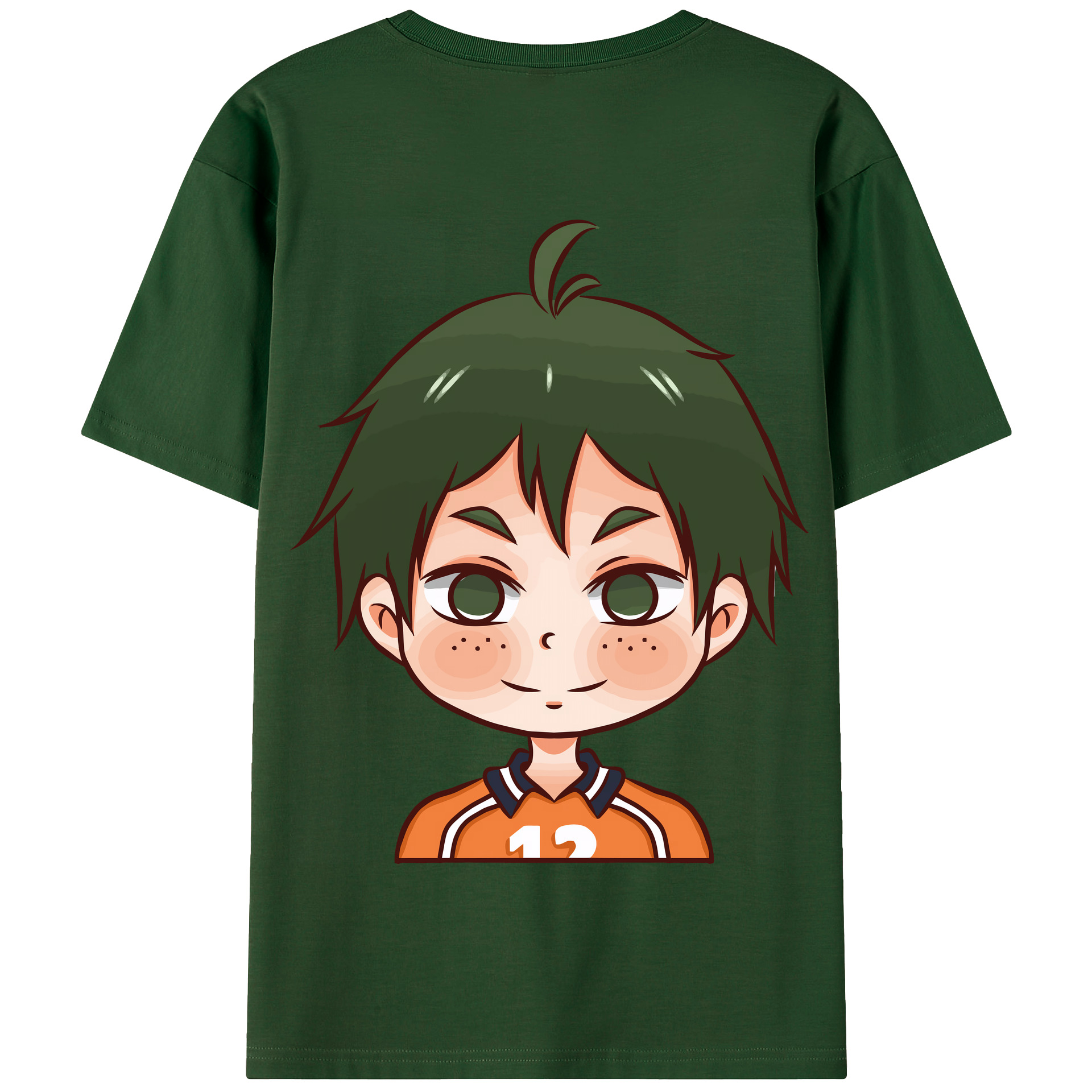（画像用） ハイキュー!! Haikyu!! 綿100％半袖Tシャツ（背面プリント）